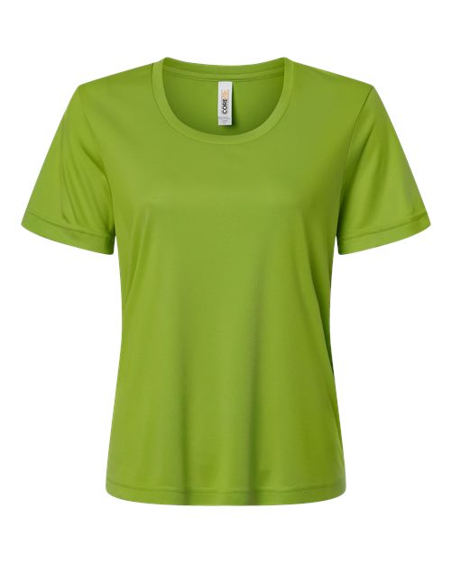 CORE365 CE10W Women's Capital Performance T-Shirt for custom printing in Montreal