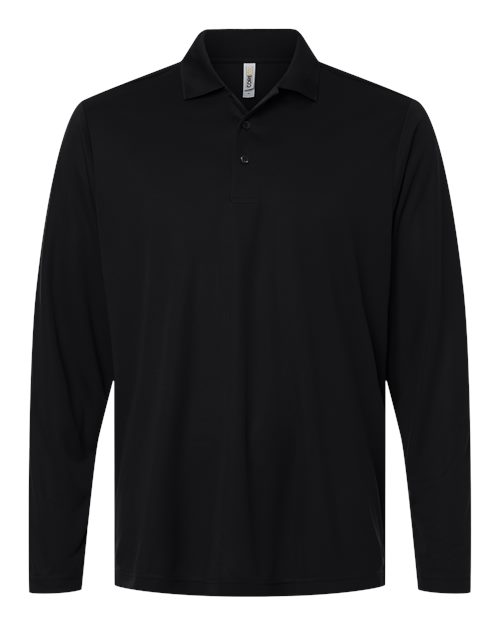 CORE365 CE108L Men's Nova Performance Long Sleeve Pique Polo for custom printing in Montreal
