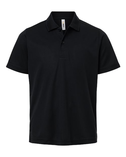 CORE365 CE108Y Youth Nova Performance Pique Polo for custom printing in Montreal
