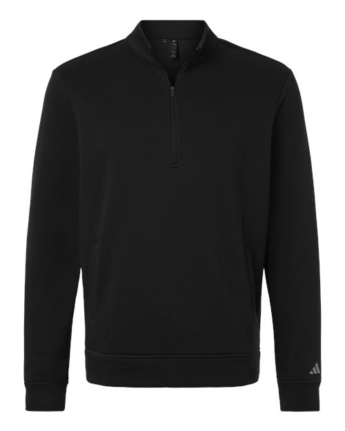 Adidas A721 Men's Elevated Fleece Quarter-Zip Pullover for custom printing in Montreal