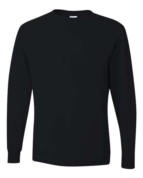 JERZEES 29LSR Unisex Dri-Power® Long Sleeve 50/50 T-Shirt for custom printing in Montreal