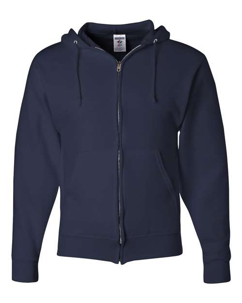 JERZEES 993MR Unisex NuBlend® Full-Zip Hooded Sweatshirt for custom printing in Montreal