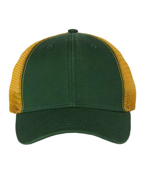 Valucap AH80 Bio-Washed Trucker Cap pour impression personnalisée à Montréal
