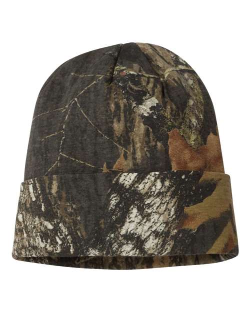 Kati LCB12 12" Licensed Camo Cuffed Beanie for custom printing in Montreal