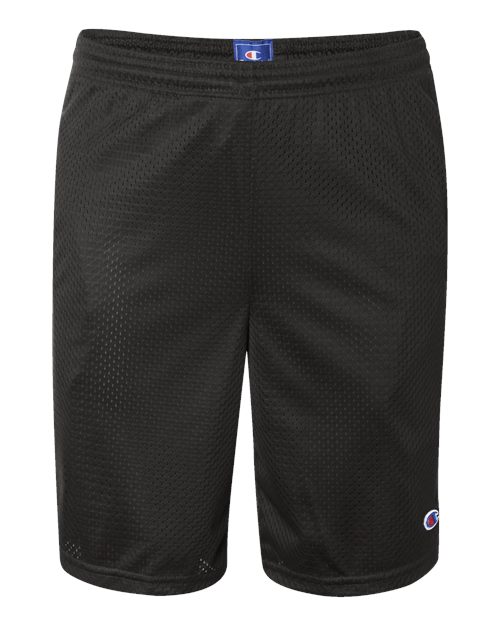 Champion S162 Unisex 9" Mesh Shorts with Pockets for custom printing in Montreal