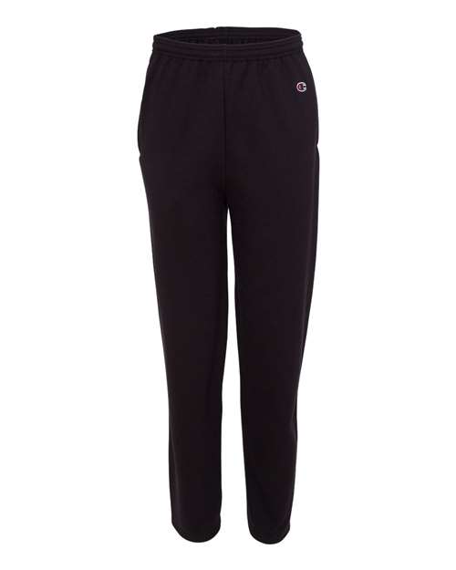Champion P800 Unisex Powerblend® Open-Bottom Sweatpants with Pockets for custom printing in Montreal