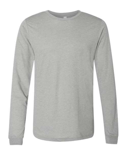 BELLA + CANVAS 3513 Unisex Triblend Long Sleeve Tee for custom printing in Montreal