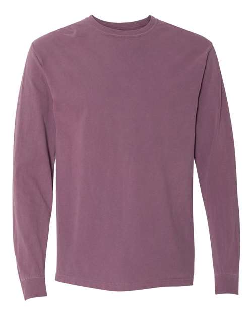Comfort Colors 6014 Unisex Garment-Dyed Heavyweight Long Sleeve T-Shirt for custom printing in Montreal