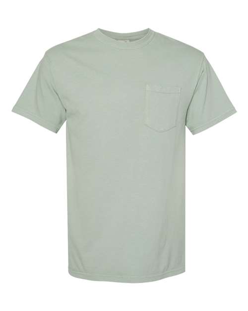 Comfort Colors 6030 Unisex Garment-Dyed Heavyweight Pocket T-Shirt for custom printing in Montreal