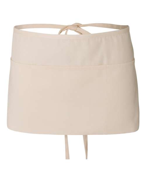 Q-Tees Q2115 Waist Apron with Pockets for custom printing in Montreal