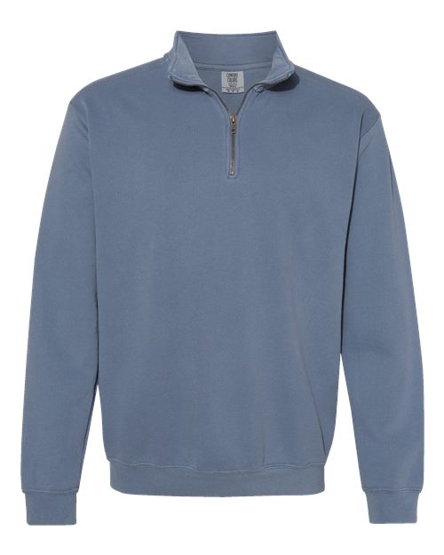 Comfort Colors 1580 Unisex Garment-Dyed Quarter-Zip Sweatshirt for custom printing in Montreal