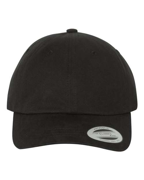 YP Classics 6245PT Peached Cotton Twill Dad Hat pour impression personnalisée à Montréal