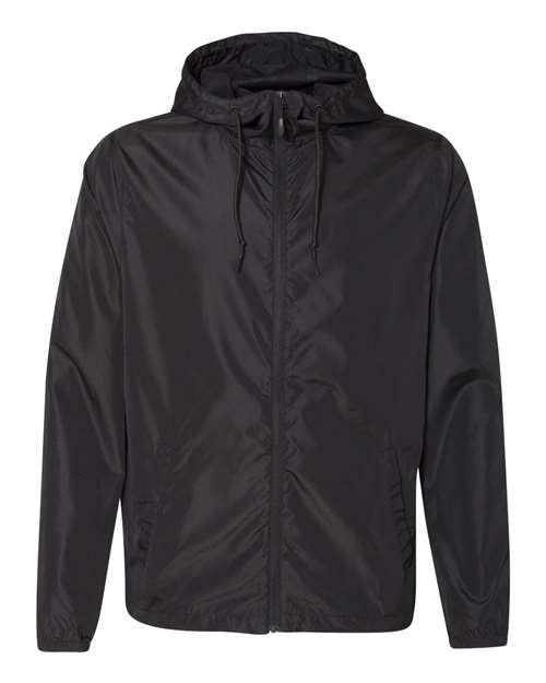 Independent Trading Co. EXP54LWZ Men's Lightweight Windbreaker Full-Zip Jacket for custom printing in Montreal