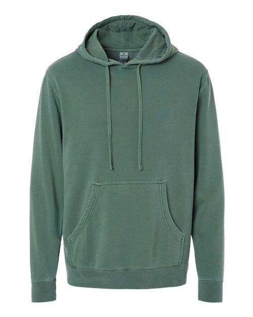 Independent Trading Co. PRM4500 Unisex Midweight Pigment-Dyed Hooded Sweatshirt for custom printing in Montreal