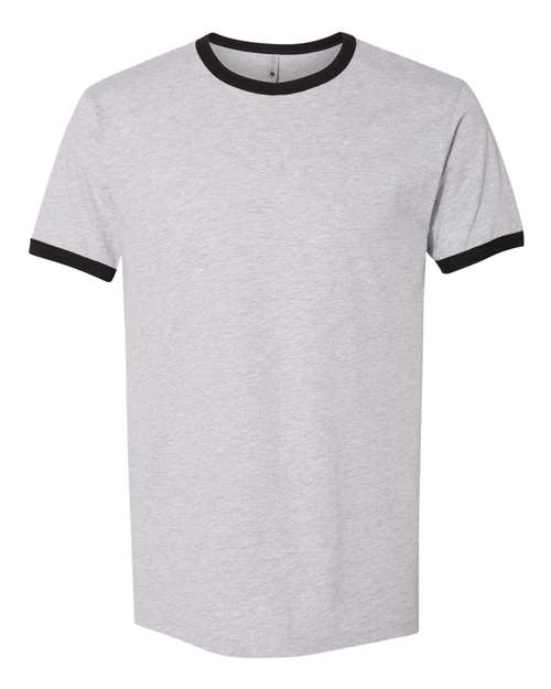 Next Level 3604 Unisex Cotton Ringer T-Shirt for custom printing in Montreal