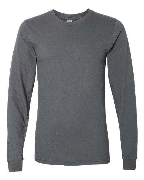 American Apparel 2007 Unisex Fine Jersey Long Sleeve Tee for custom printing in Montreal