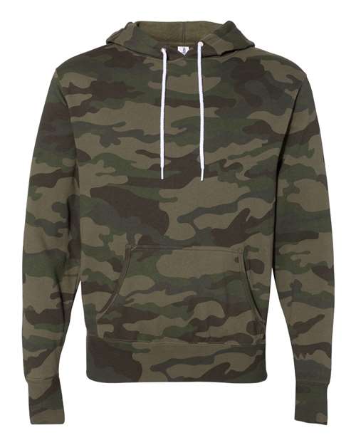 Independent Trading Co. AFX90UN Unisex Lightweight Hooded Sweatshirt for custom printing in Montreal