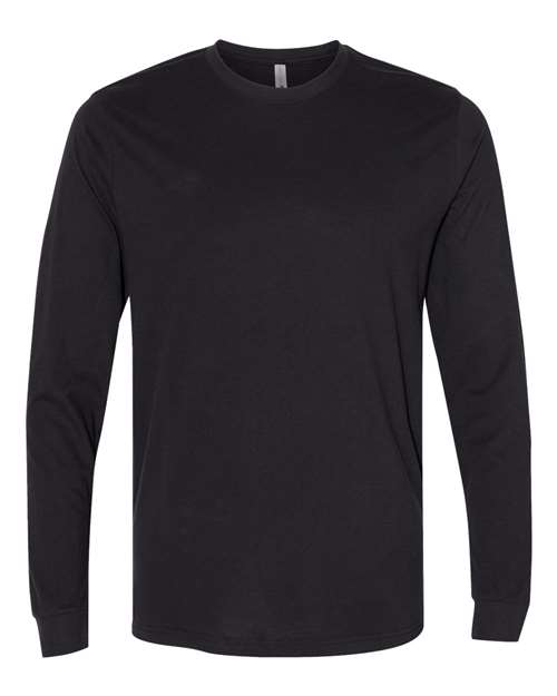 Next Level 6411 Unisex Sueded Long Sleeve T-Shirt for custom printing in Montreal