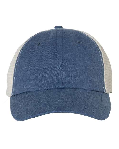 Valucap SP510 Pigment-Dyed Trucker Cap for custom printing in Montreal