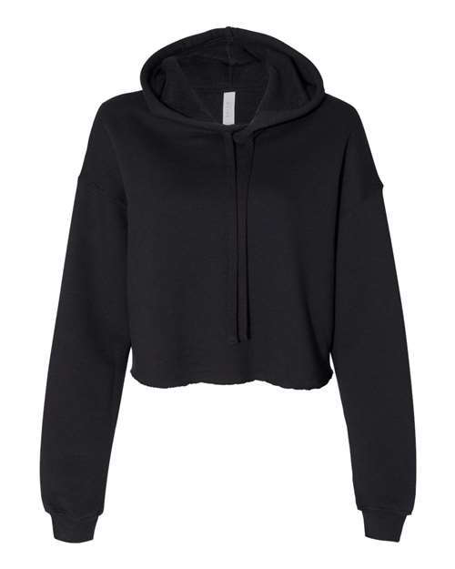 BELLA + CANVAS 7502 Women's Crop Fleece Hoodie Sweatshirt for custom printing in Montreal
