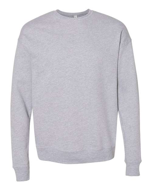 BELLA + CANVAS 3945 Unisex Sponge Fleece Drop Shoulder Crewneck Sweatshirt for custom printing in Montreal