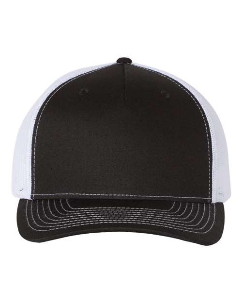 Richardson 112FP Five-Panel Trucker Cap for custom printing in Montreal