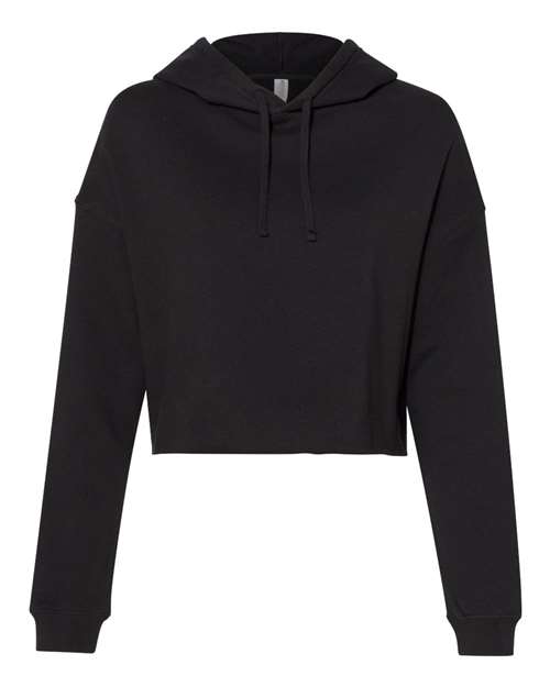 Independent Trading Co. AFX64CRP Women’s Lightweight Crop Hooded Sweatshirt for custom printing in Montreal