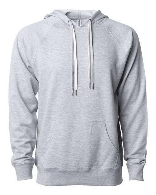 Independent Trading Co. SS1000 Unisex Icon Lightweight Loopback Terry Hooded Sweatshirt for custom printing in Montreal