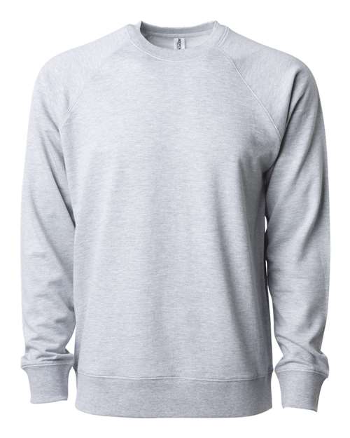 Independent Trading Co. SS1000C Unisex Icon Lightweight Loopback Terry Crewneck Sweatshirt for custom printing in Montreal