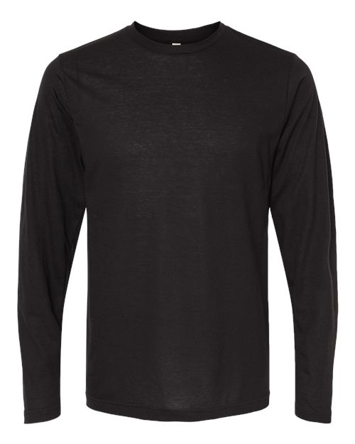 M&O 3520 Poly-Blend Long Sleeve T-Shirt for custom printing in Montreal