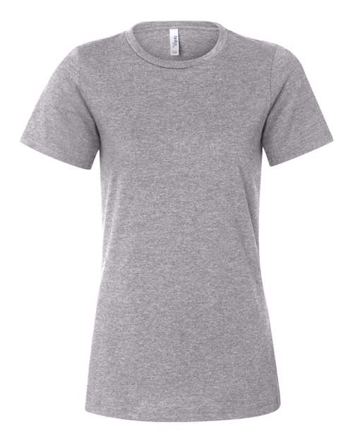 BELLA + CANVAS 6400CVC Women’s Relaxed Fit Heather CVC Tee for custom printing in Montreal