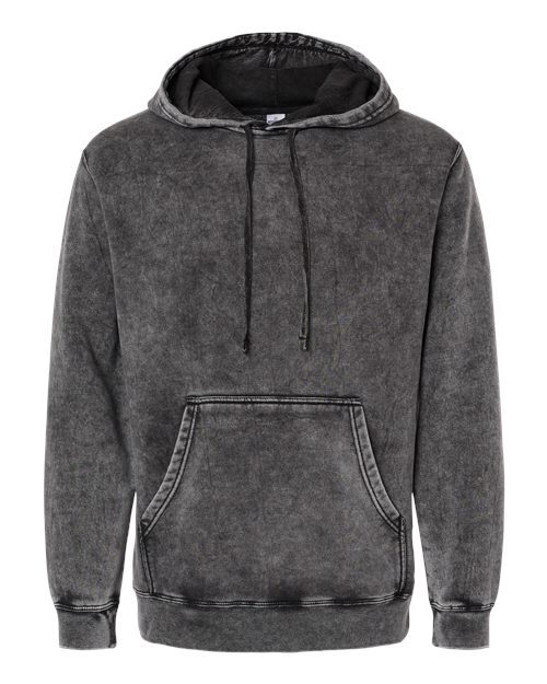 Independent Trading Co. PRM4500MW Unisex Midweight Mineral Wash Hooded Sweatshirt for custom printing in Montreal