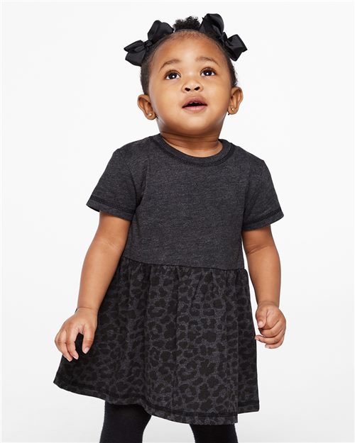 Rabbit Skins 5330 Infant Fine Jersey Dress for custom printing in Montreal