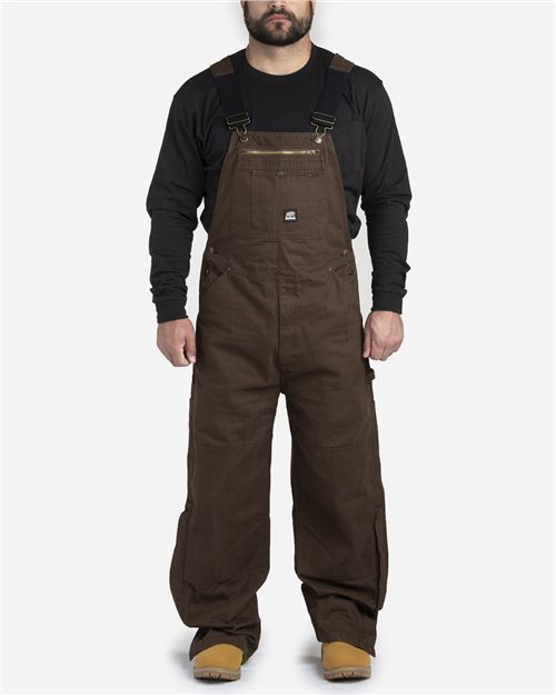 Berne Apparel B1068 Men's Acre Unlined Washed Bib Overall for custom printing in Montreal