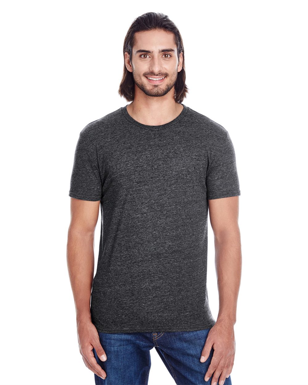 Threadfast Apparel 102A Unisex Triblend T-Shirt pour impression personnalisée à Montréal