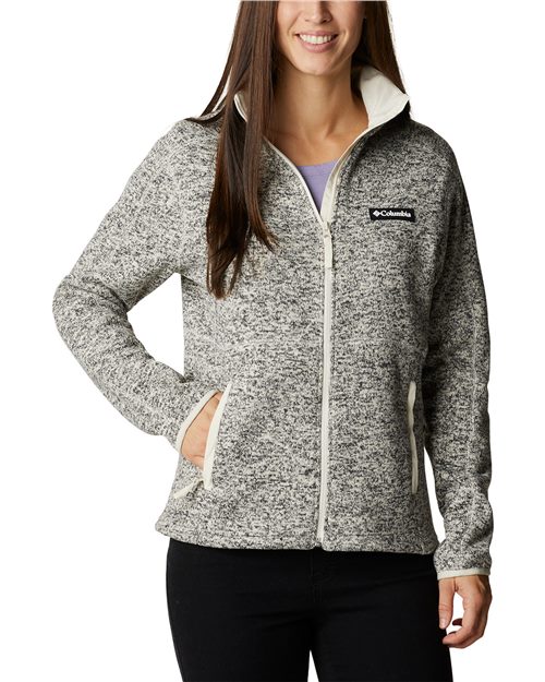 Columbia 208572 Women's Sweater Weather™ II Full-Zip Jacket for custom printing in Montreal