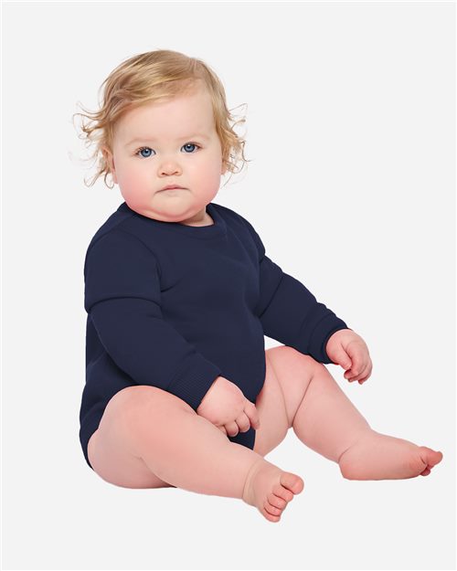 Rabbit Skins 3421 Infant Fleece Bodysuit for custom printing in Montreal