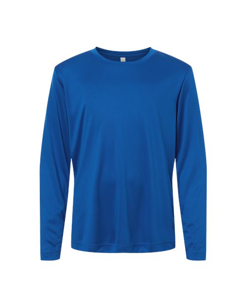 CORE365 CE10LY Youth Capital Performance Long Sleeve T-Shirt for custom printing in Montreal