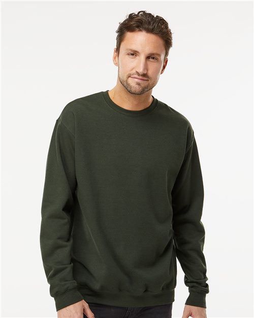 M&O 3340 Unisex Crewneck Fleece for custom printing in Montreal